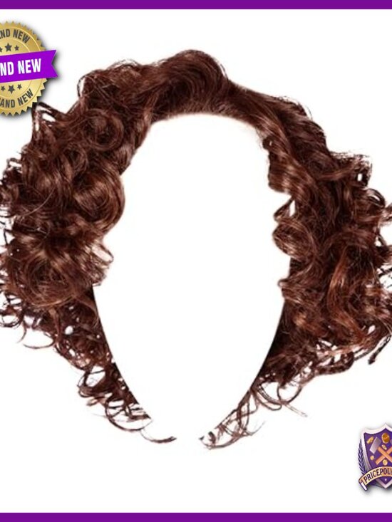 Heat-Friendly Synthetic Wig with Monofilament Top, Average Cap Size main image 6